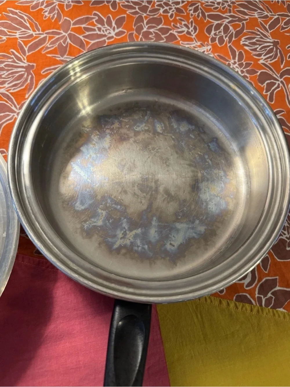 LUSTRE CRAFT 18-8 3 PLY Stainless Steel Cookware Vintage SKILLET Pan LID Pot